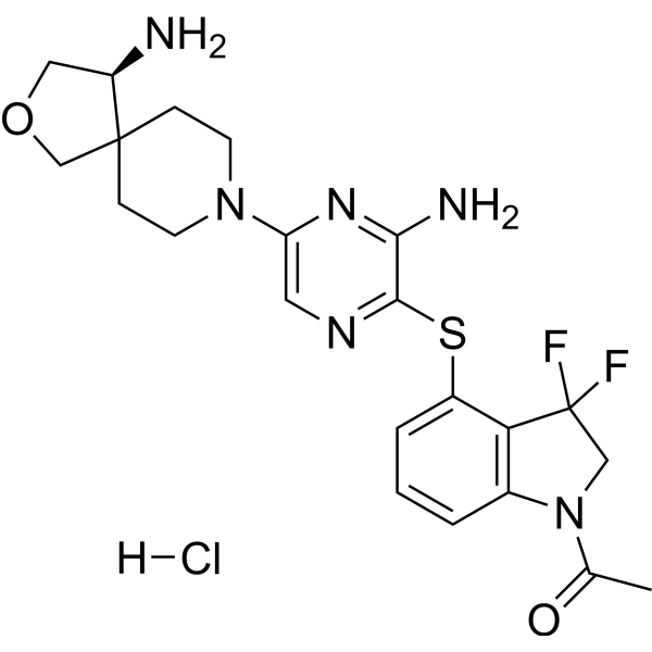 SHP2-IN-6 hydrochloride  Structure