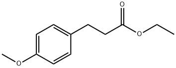 Ethyl 3-(4-methoxyphenyl)propanoate Structure