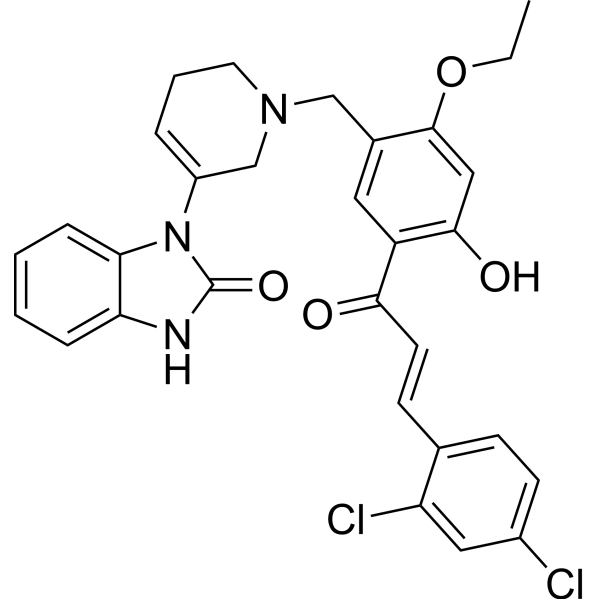 SHP2 inhibitor LY6 Structure