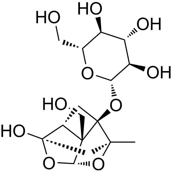 8-Debenzoylpaeoniflorin Structure