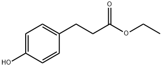 Ethyl 3-(4-hydroxyphenyl)propionate Structure