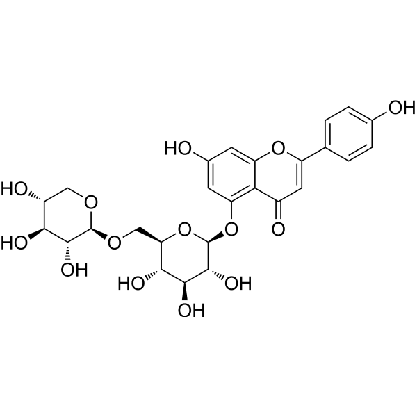 5-O-Primeverosylapigenin Structure