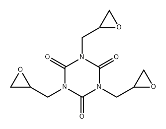 Triglycidyl Isocyanurate (Teroxirone) Structure