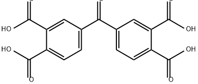 Benzophenonetetracarboxylic acid Structure