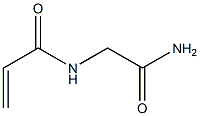 N-(2-amino-2-oxoethyl)acrylamide Structure