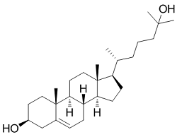 25-Hydroxycholesterol Structure