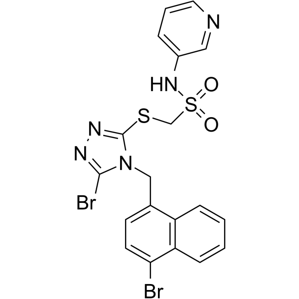 URAT1 inhibitor 1 Structure