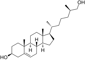 27-Hydroxycholesterol Structure