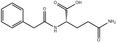 Phenylacetyl L-Glutamine Structure
