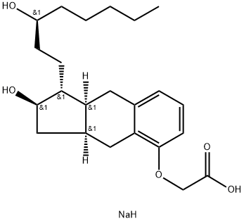 Treprostinil sodium Structure