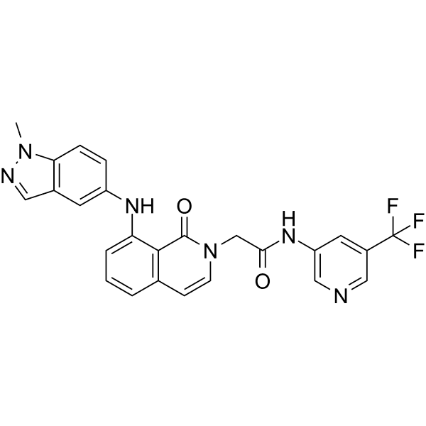 DDR1/2 inhibitor-2 Structure