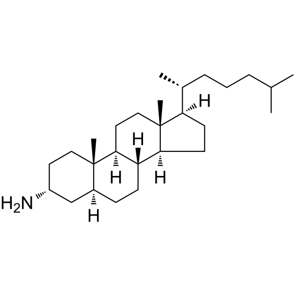 3α-Aminocholestane Structure
