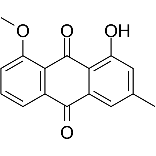 8-Methyl Chrysophanol Structure