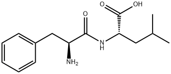 L-Phenylalanyl-L-leucine Structure