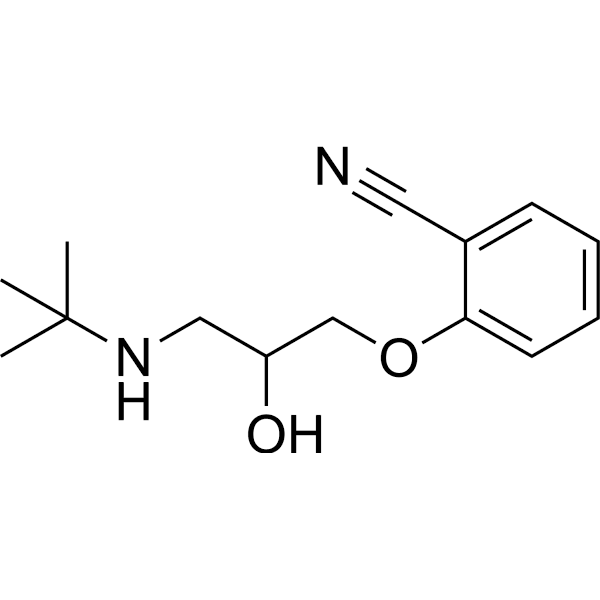 Bunitrolol Structure