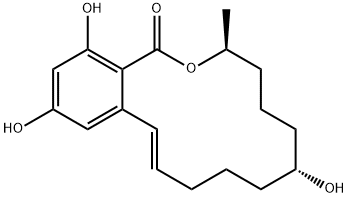 α-Zearalenol Structure