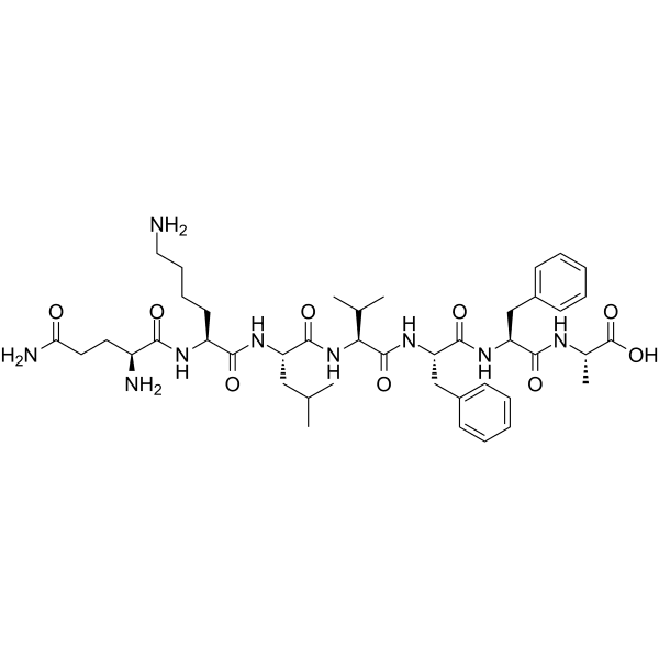 β-Amyloid (15-21) Structure