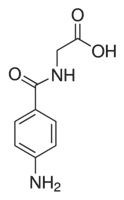 4-Aminohippuric Acid Structure