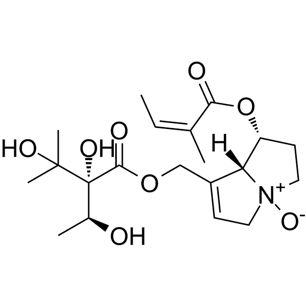 Echimidine N-oxide Structure