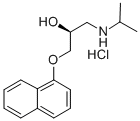 S(-)-Propranolol hydrochloride Structure