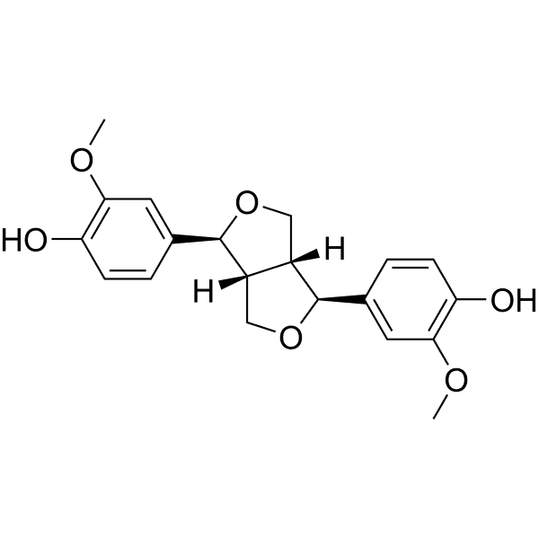 (±)-Pinoresinol Structure