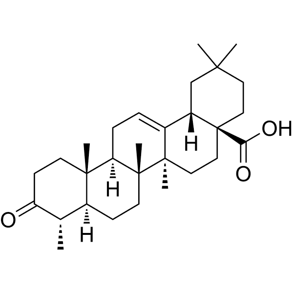 Hedragonic acid Structure