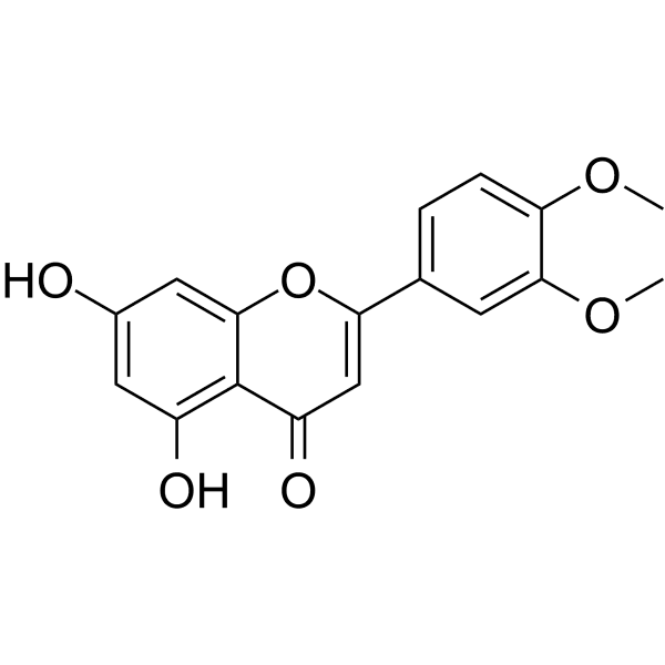 4'-Methylchrysoeriol Structure