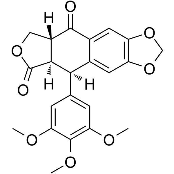 Podophyllotoxinone Structure