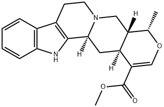 Ajmalicine (Raubasine) Structure