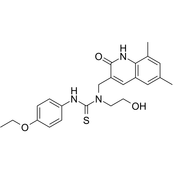 β-Glucuronidase-IN-1  Structure
