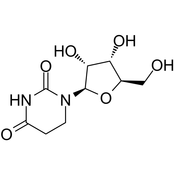 5,6-Dihydrouridine Structure