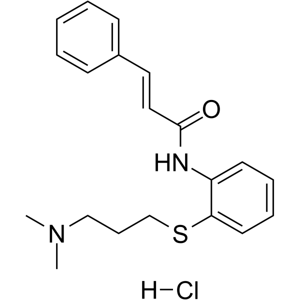 Cinanserin hydrochloride Structure