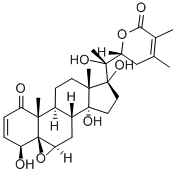 4β-Hydroxywithanolide E Structure