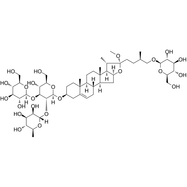 Methyl protogracillin Structure