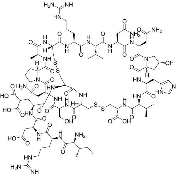 α-Conotoxin GID Structure