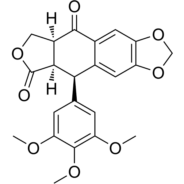 Isopicropodophyllone Structure
