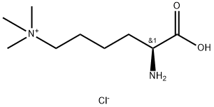 Nε,Nε,Nε-Trimethyllysine chloride Structure