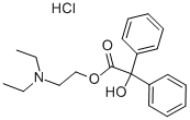 Benactyzine hydrochloride Structure