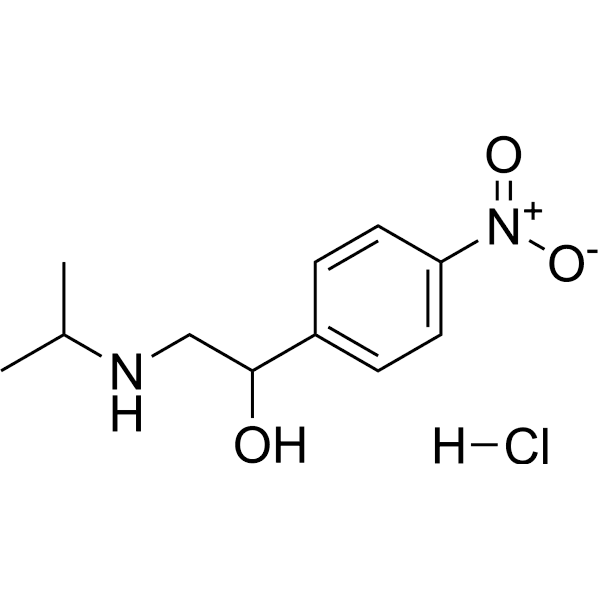 Nifenalol hydrochloride Structure