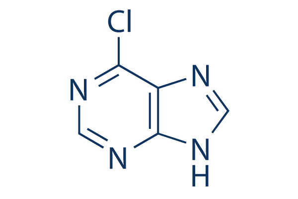 6-Chloropurine Structure