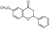 6-Methoxyflavanone Structure