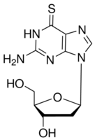 6-Thio-2′-Deoxyguanosine Structure