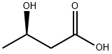 (R)-3-Hydroxybutanoic acid Structure