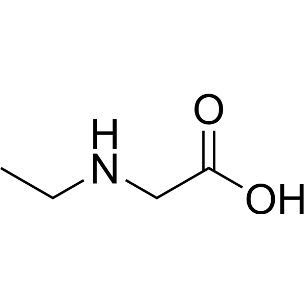 N-Ethylglycine  Structure