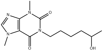 (+/-)-Lisofylline Structure