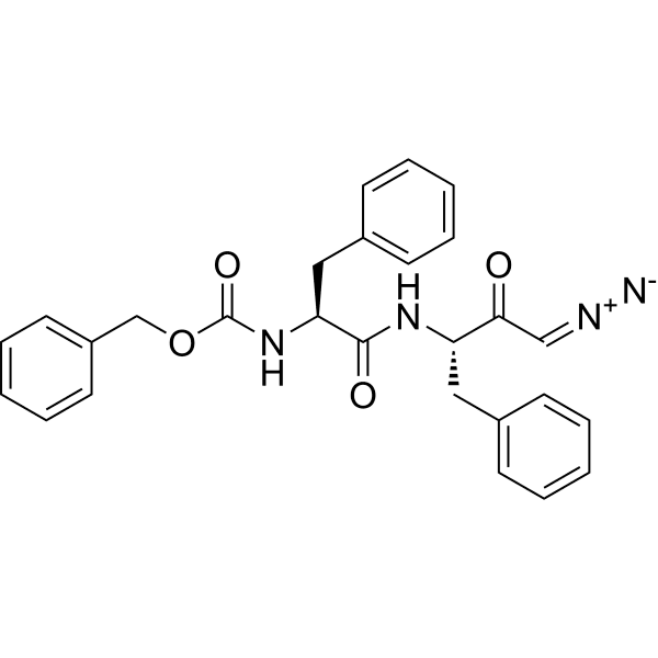 Z-Phe-Phe-Diazomethylketone Structure