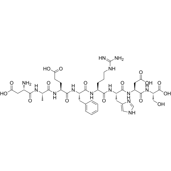 β-Amyloid (1-8) Structure