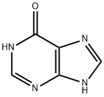 6-Hydroxypurine Structure