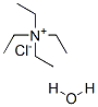 Tetraethylammonium chloride hydrate Structure
