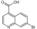 7-Bromoquinoline-4-carboxylic acid Structure